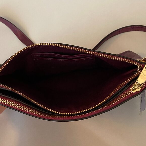 COACH MIA METALLIC BERRY CROSSBODY BAG !NWT! - Picture 5 of 11